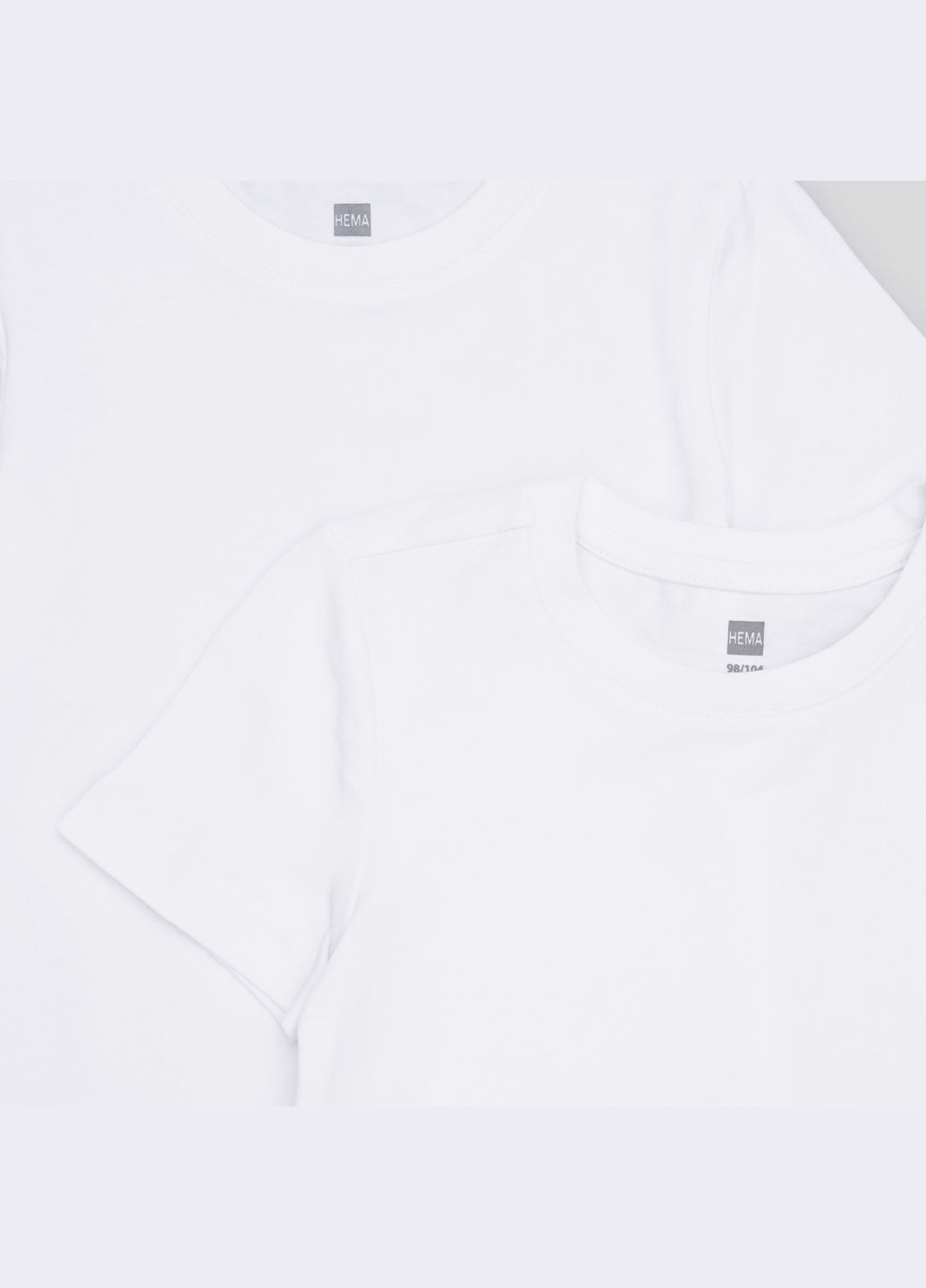 Белая демисезонная футболка (2шт) Hema