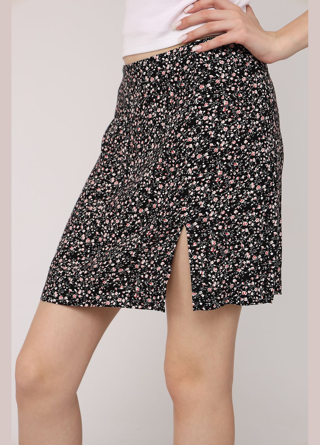 Спідниця жіноча колір чорний CB-00275286 Lefon (330259643)