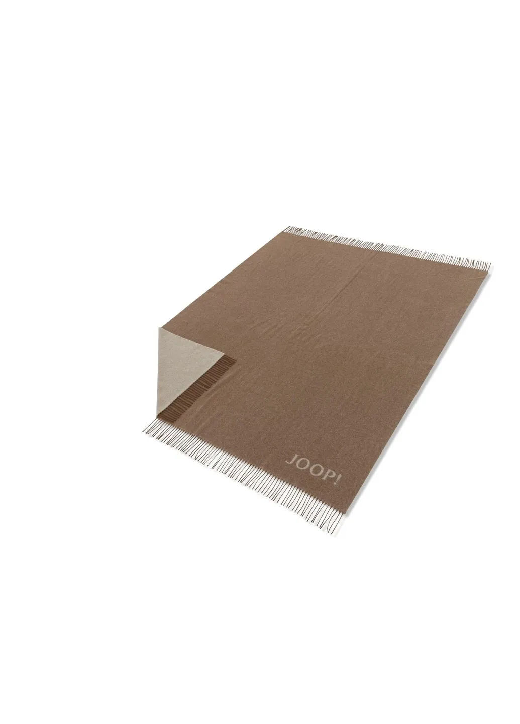 Вовняний плед Fine-Doubleface taupe-beige + світлий беж Joop! (356769915)