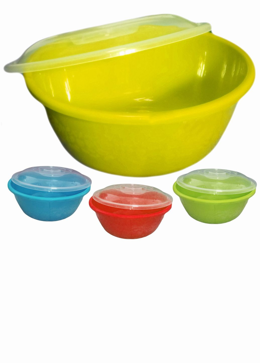 Миска з кришкою 3л харч Ягідка No Brand (333968473)