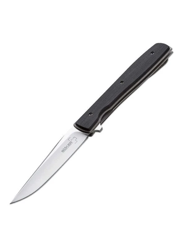Ніж кишеньковий Plus Urban Trapper, чорний, рукоятка G10 Boker (397057320)