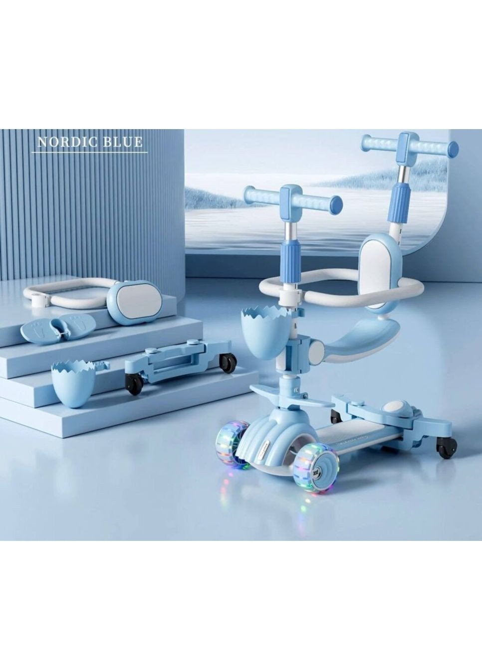 Дитячий самокат 3in1 Zetec XST-620 ( ) City Line (369927493)