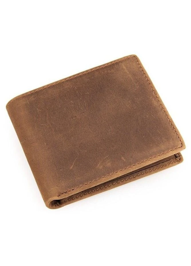 Гаманець чоловічий Коричневий 11,5x9,5 см Vintage (391299730)