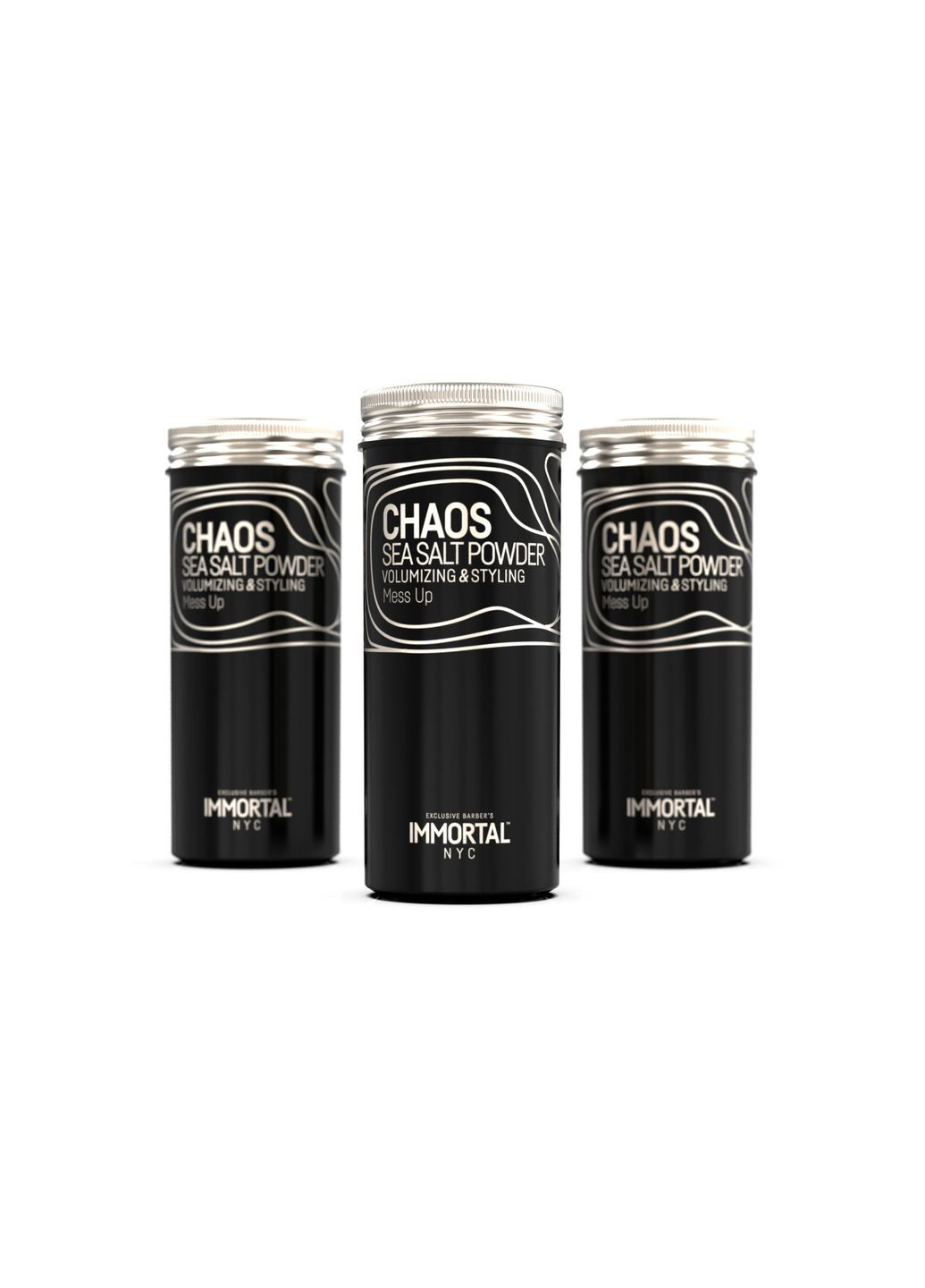 Пудра для укладання волосся та об'єму з морською сіллю NYC SEA SALT POWDER, 20g Immortal Chaos (304651196)