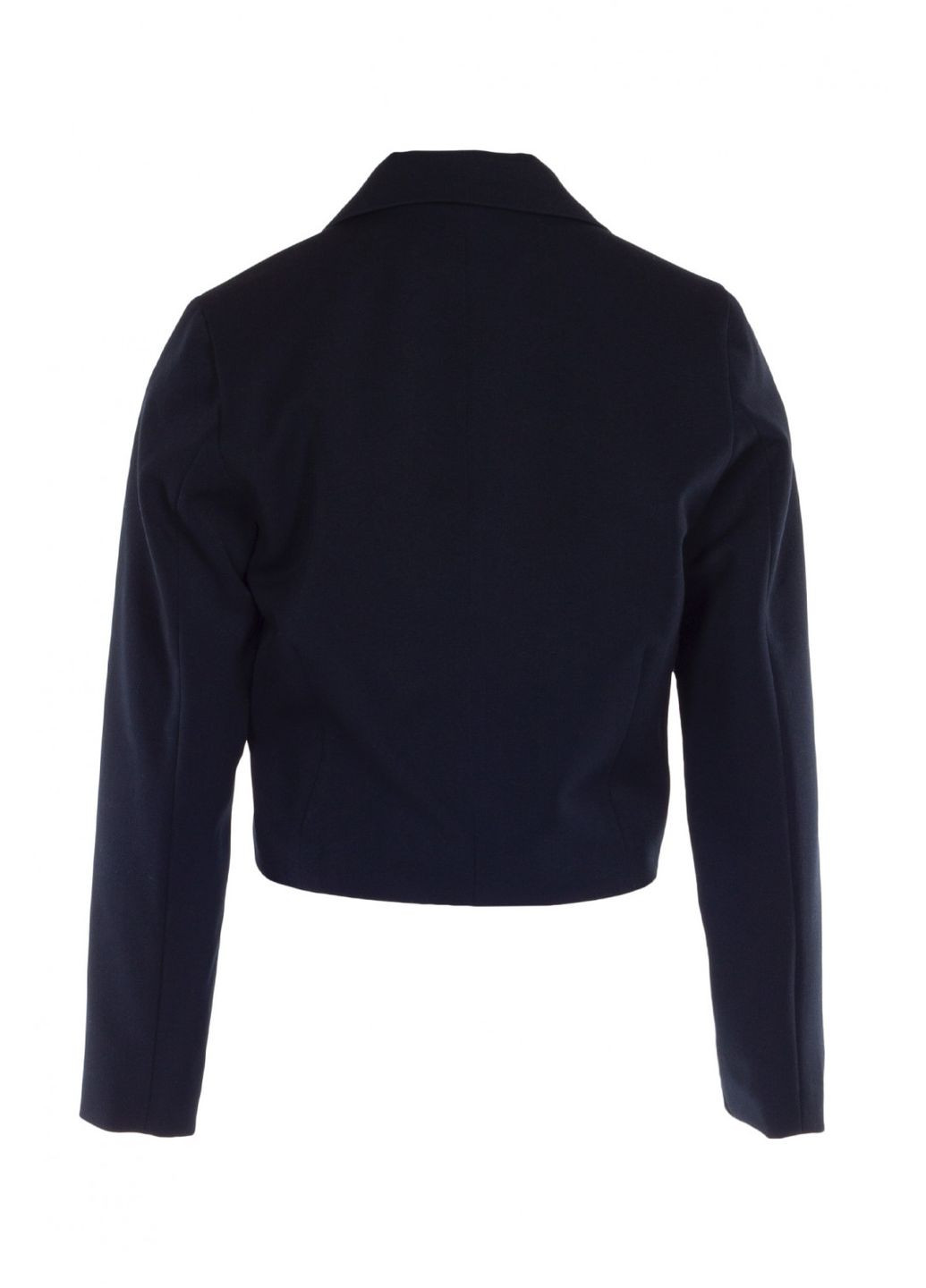 Темно-синий женский жакет женский стильный короткий (ll205560063) LadyLike - всесезон