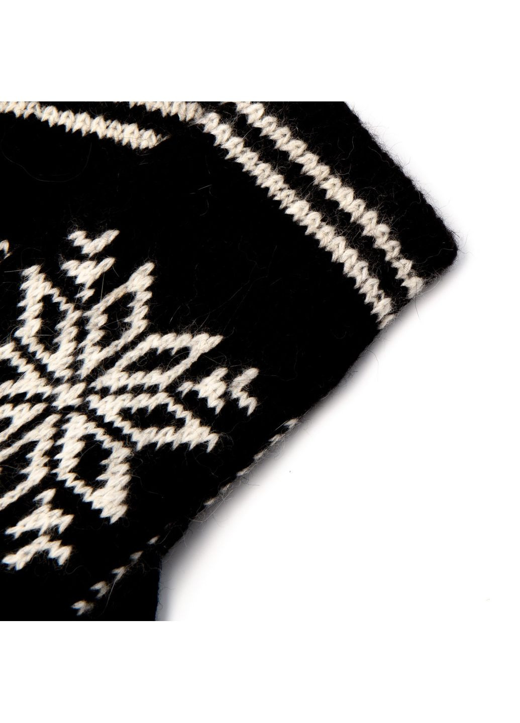 Перчатки женские вязаные шерсть черные ЛИРА LuckyLOOK 960-122 (322792149)