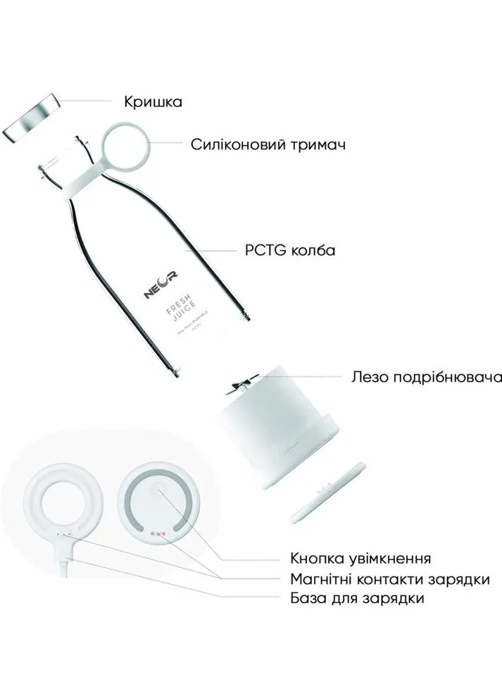 Блендер JUICY 3ML50 WT NEOR (390930604)