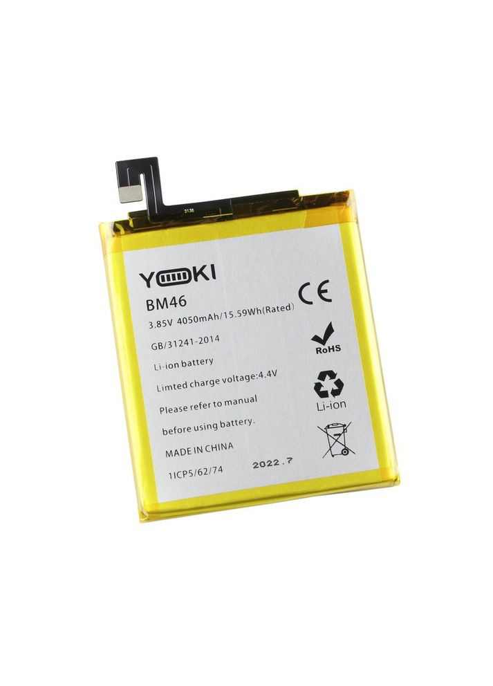 Аккумулятор для Redmi Note 3/BM46 Характеристики Yoki Xiaomi redmi note 3, redmi note 3 (340913188)