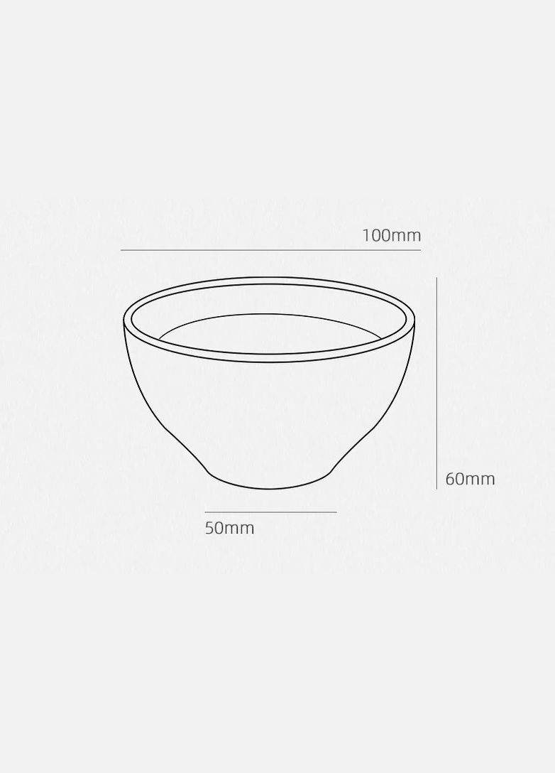 Чаша для капінгу кави 200 мл MHW-3BOMBER Coffee Cupping Bowl Біла (R-MB5453W-VS) No Brand (303933893)