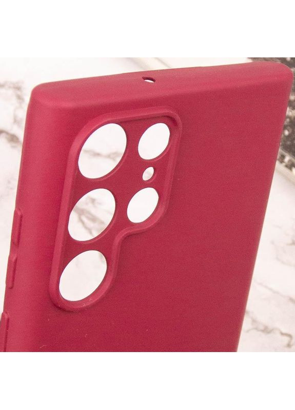 Чехол TPU Liquid Silk Full Camera для Samsung Galaxy S24 Ultra Getman (364675337)