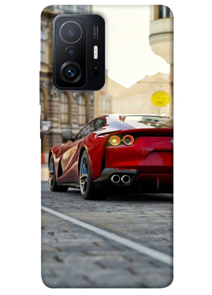 Чохол з принтом для Xiaomi 11T, Xiaomi 11T Pro / для Ксяомі, сяомі, ксіомі 11т / 11т про Red Ferrari No Brand (339065518)