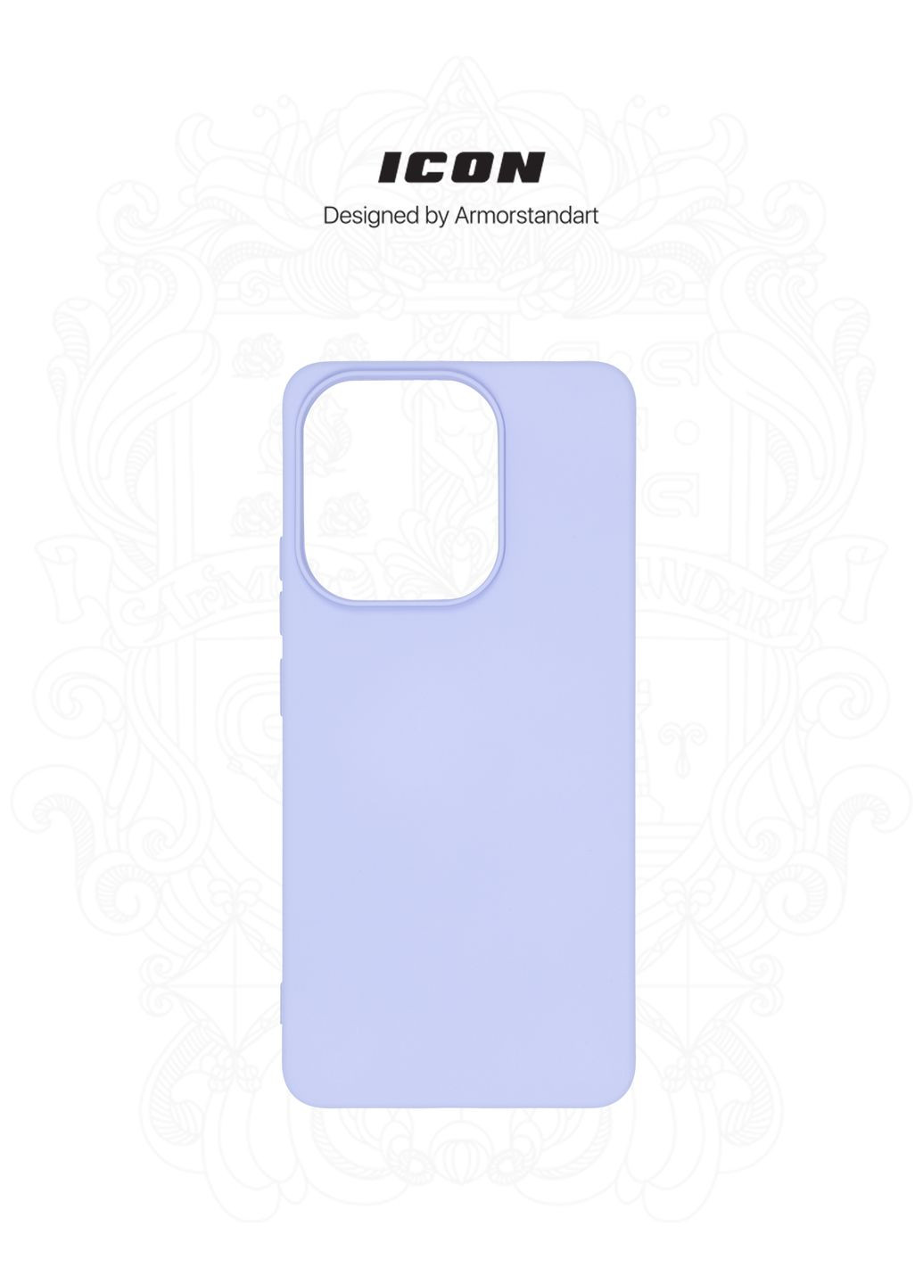 Панель ICON Case для Xiaomi Redmi Note 13 4G Lavender (ARM73351) ArmorStandart (289361596)