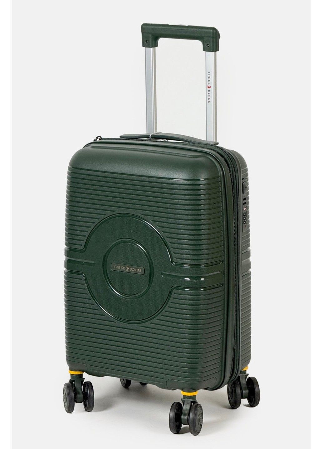 Маленький пластиковый чемодан ручная кладь 2022-28-4BLG Three Birds (370944567)