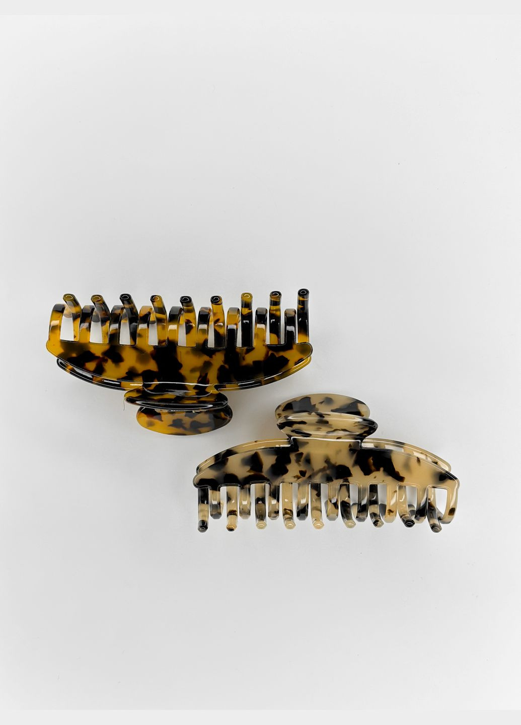Женский краб для волос ракушка темно-коричневый Женский аксессуар Miso (292865803)