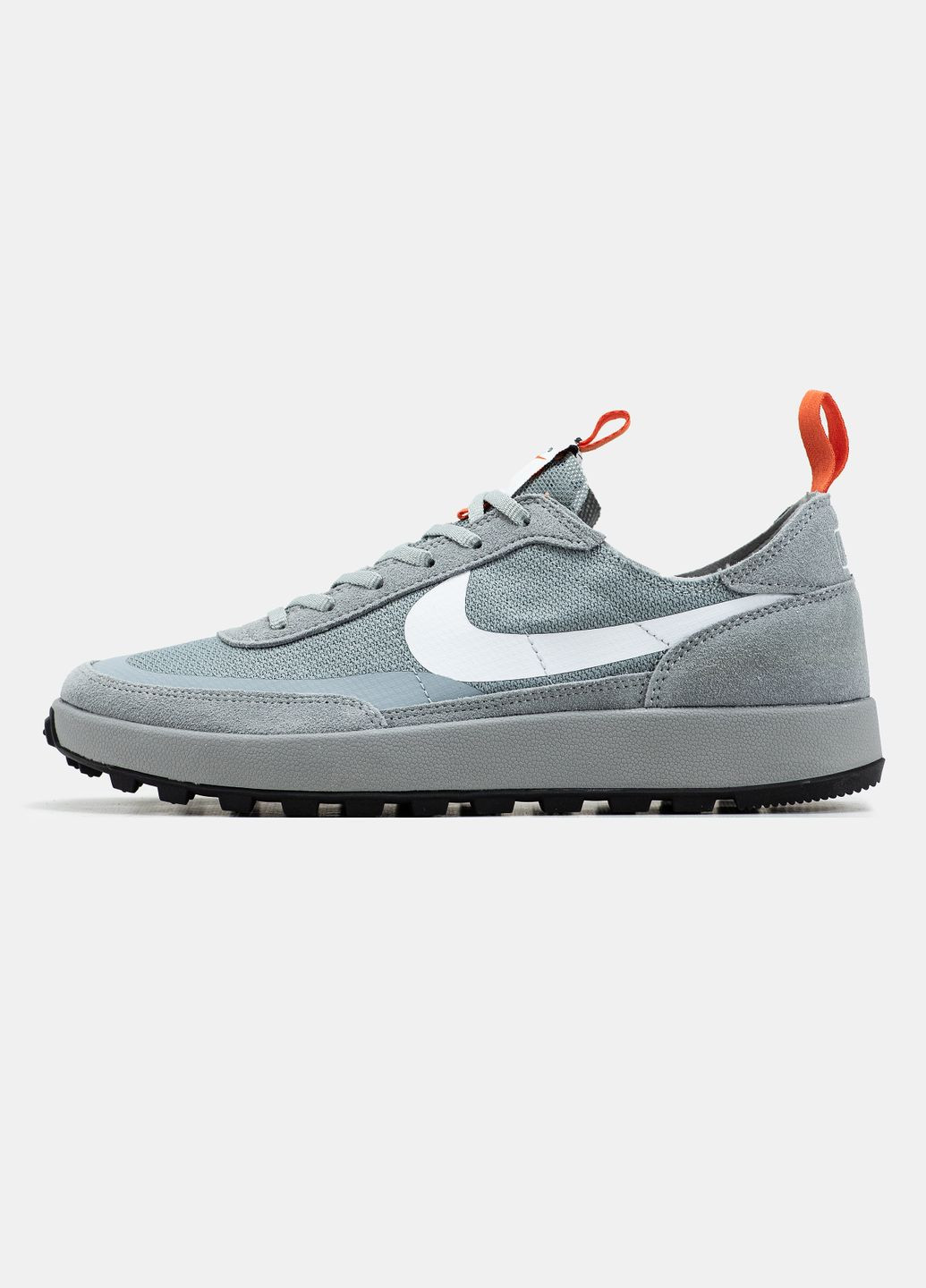 Серые демисезонные кроссовки мужские nike craft x tom shachs grey | найк крафт серые No Brand