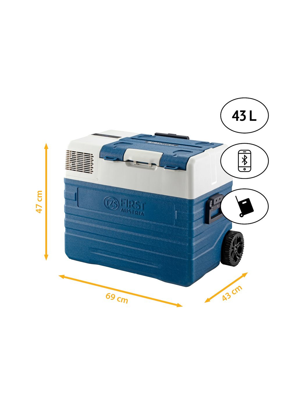 Холодильник портативний Austria FA-5171 компресор First (360605506)