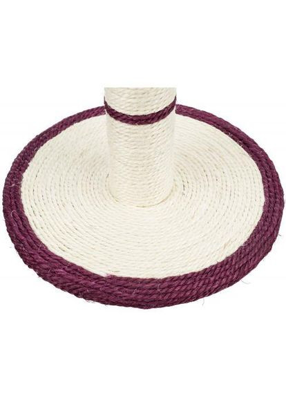 Дряпка з іграшкою на мотузці для котів стовпчик, 31х50 см (сизаль) Trixie (324625366)