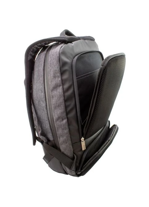 Рюкзак шкільний 18" USB Techno унісекс 0.7 кг 26-35 л (O96913-03) Optima 18" USB Techno унісекс 0.7 кг 26-35 л Сірий (268139497)