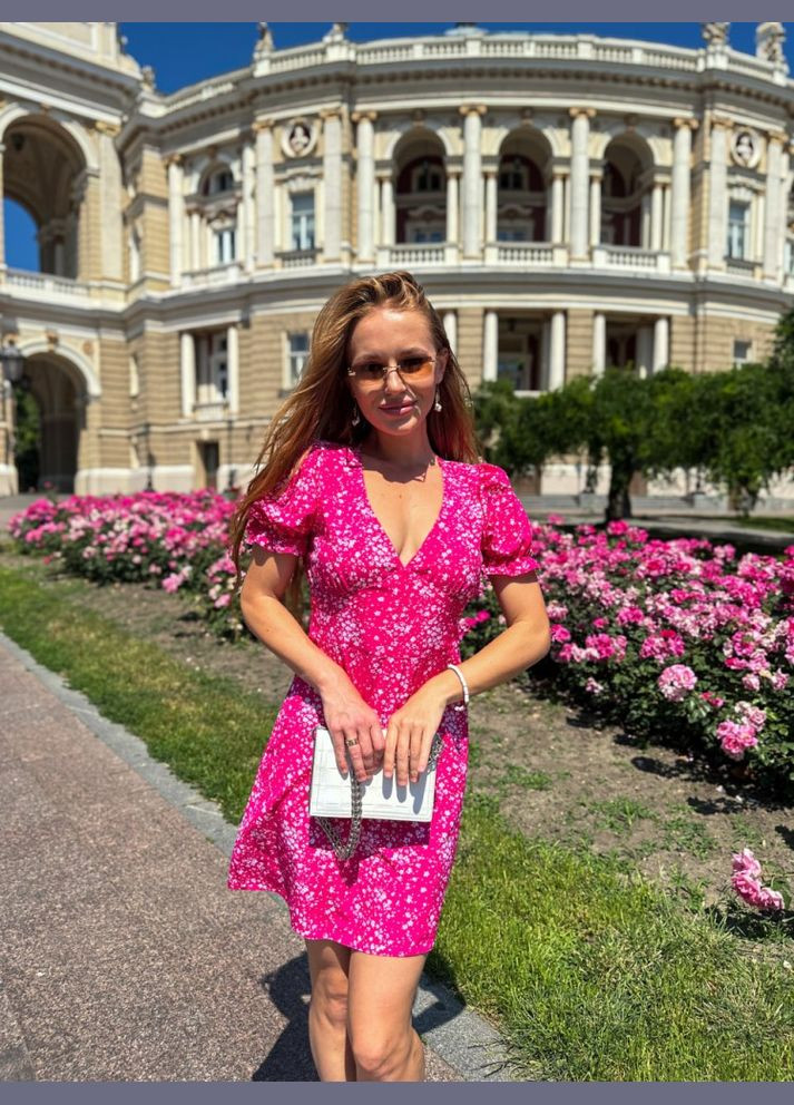 Розовое женское платье - linda, розовый Reload