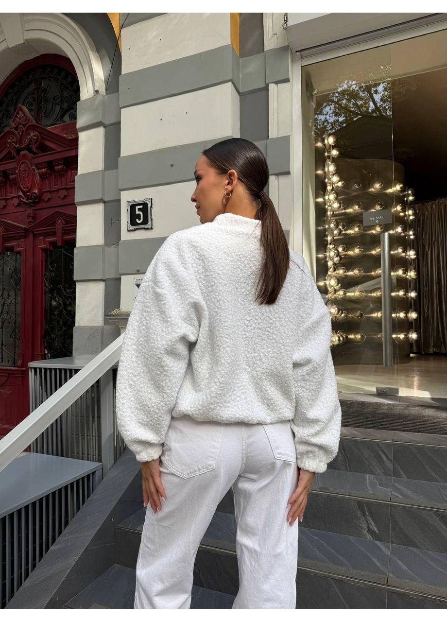 Женская куртка-бомбер свободного кроя MonCher на молнии (361310472)