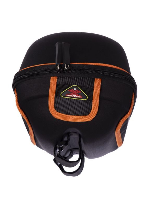 Сумка на багажник велосипеда с чехлом WOLF BASE TQ-315 оранжевый SP-Sport (317202861)
