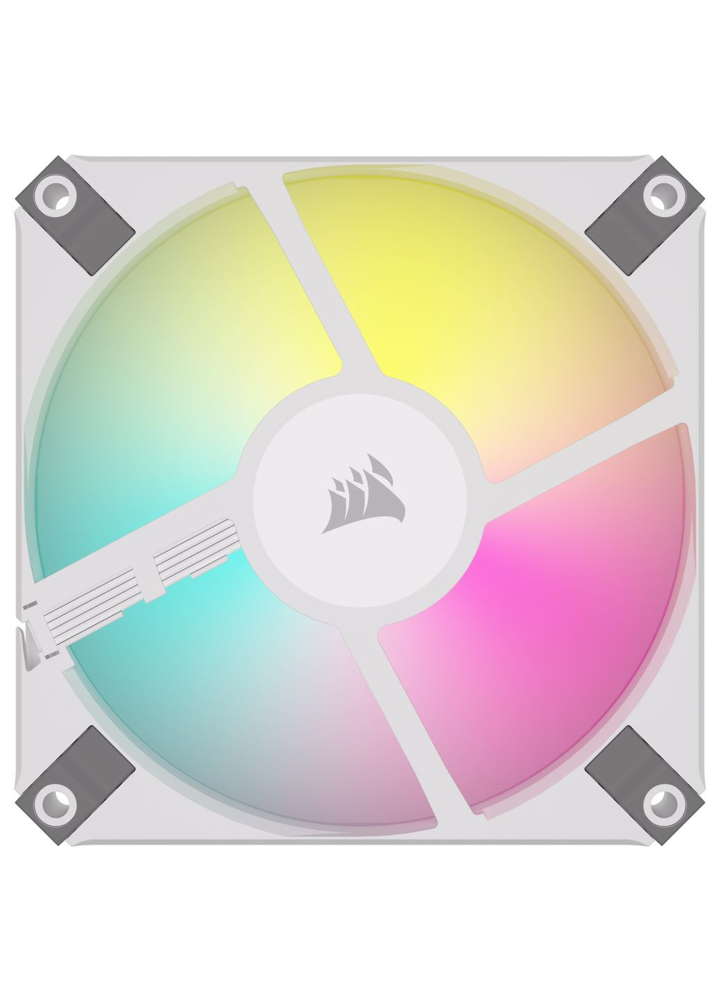 Вентилятор iCUE AF120 RGB Slim White Dual Fan Kit (CO-9050165-WW) Corsair (314975773)