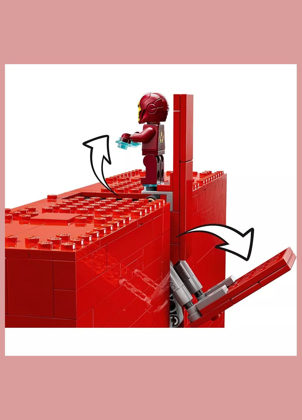 Конструктор Marvel Логотип і мініфігурки (76313) Lego (333253051)