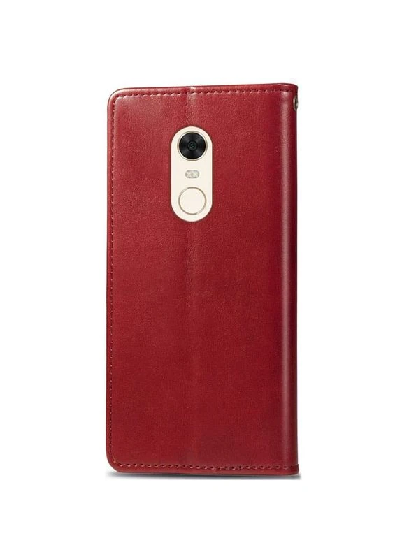 Кожаный чехол-книжка Gallant (PU) для Xiaomi Redmi 5 Plus / Redmi Note 5 (Single Camera) Getman (386288889)