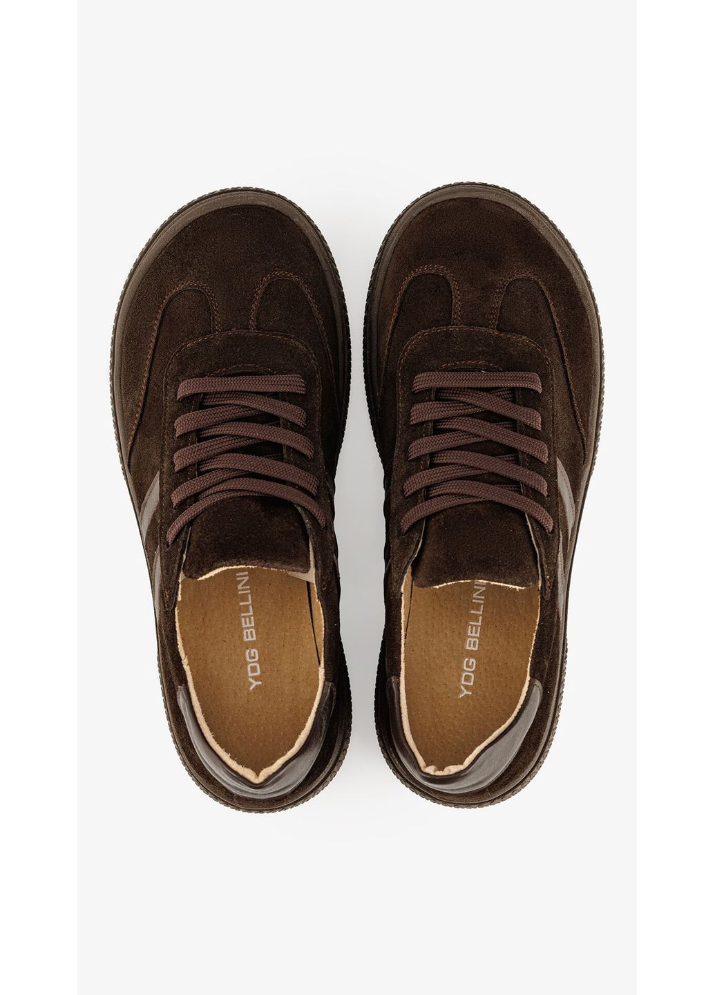 Коричневые кеды женские 26368-22 коричневый shop (2000999281464) Stepln