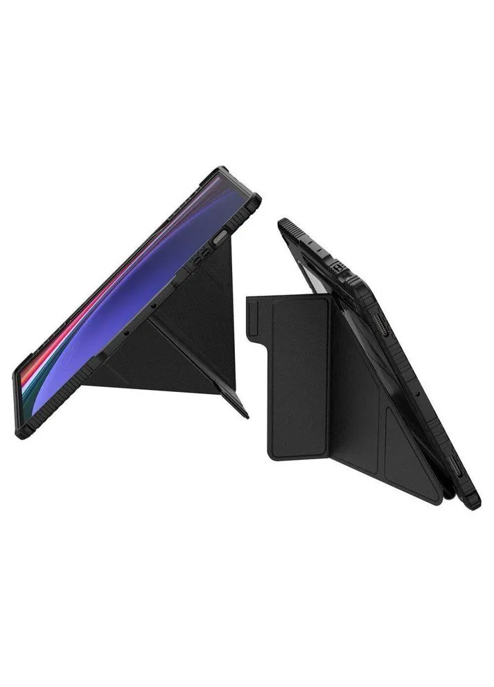 Чохол книжка Bumper Pro Leather Case для Samsung Galaxy Tab S9 FE Plus (X610/616) Black Nillkin (405210661)