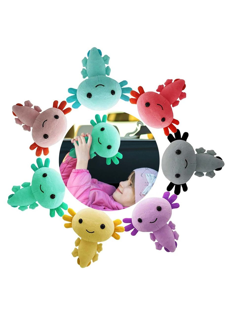 Мила м'яка іграшка Аксолотль рожевий 18 см (NR0046_4) NN (305772124)