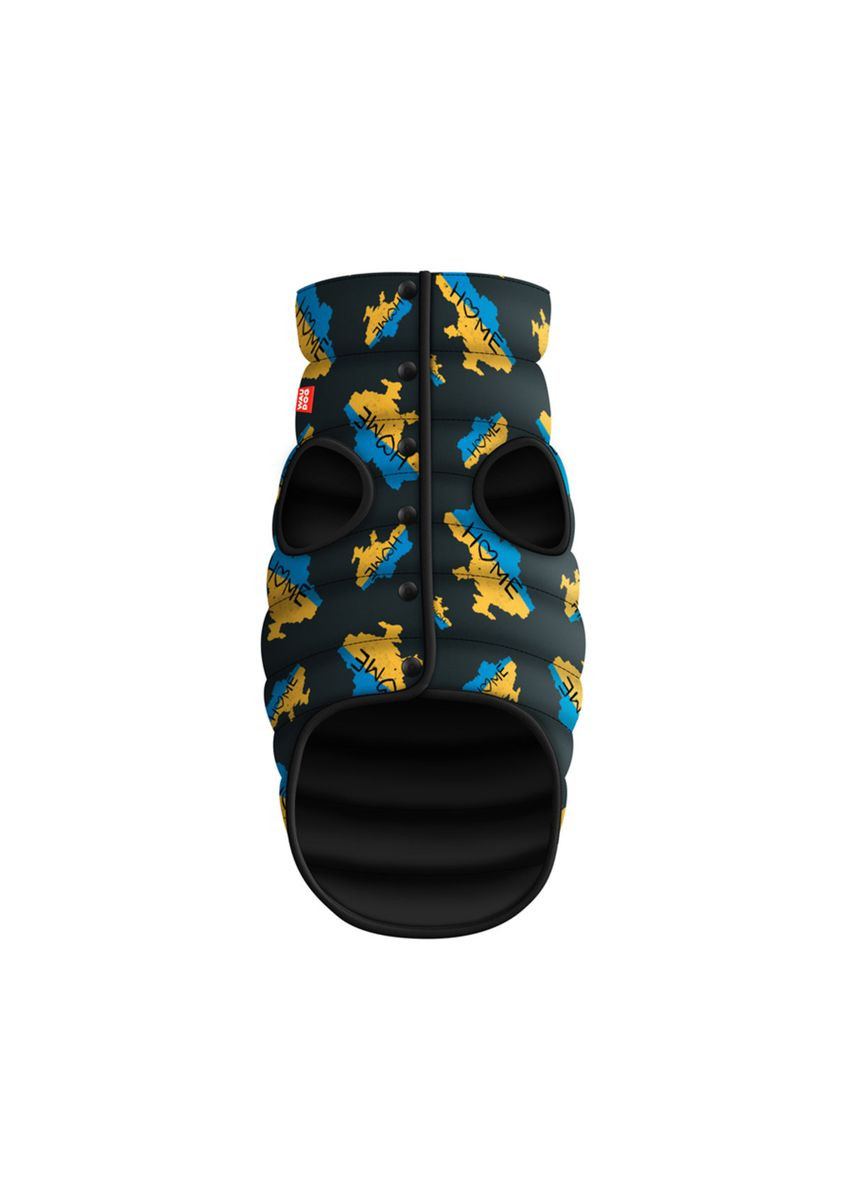 Курточка для собак Clothes Будинок S40 В 52-54 см С 33-38 см Чорний WAUDOG (325454169)