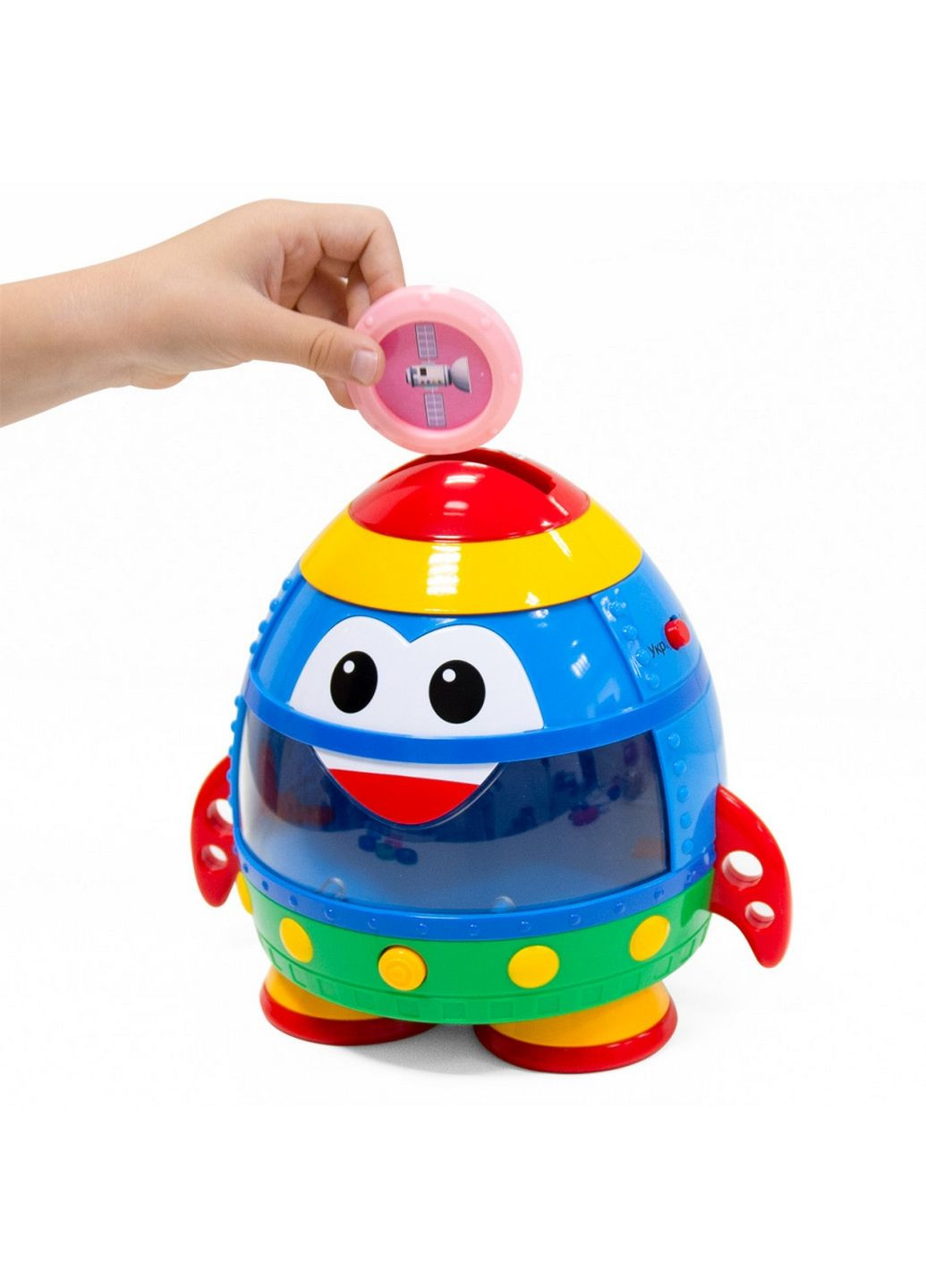 Интерактивная обучающая игрушка Smart-Звездолет украинский и английский 22,2х27,5х16,5 см KIDDI SMART (289365832)