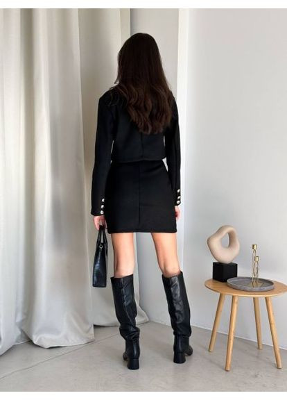 Твидовый костюм (пиджак и юбка), р. (ст. 900BT) No Brand (368864981)