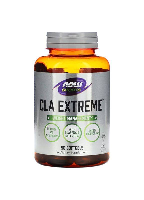 Жиросжигатель CLA Extreme, 90 капсул Now (324607720)