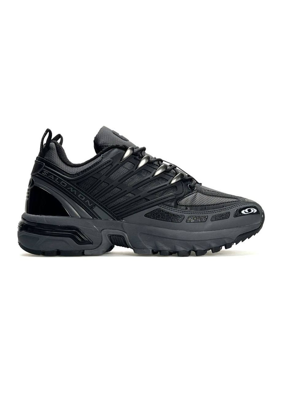 Темно-серые демисезонные кроссовки мужские salomon grey No Brand ACS Pro GTX
