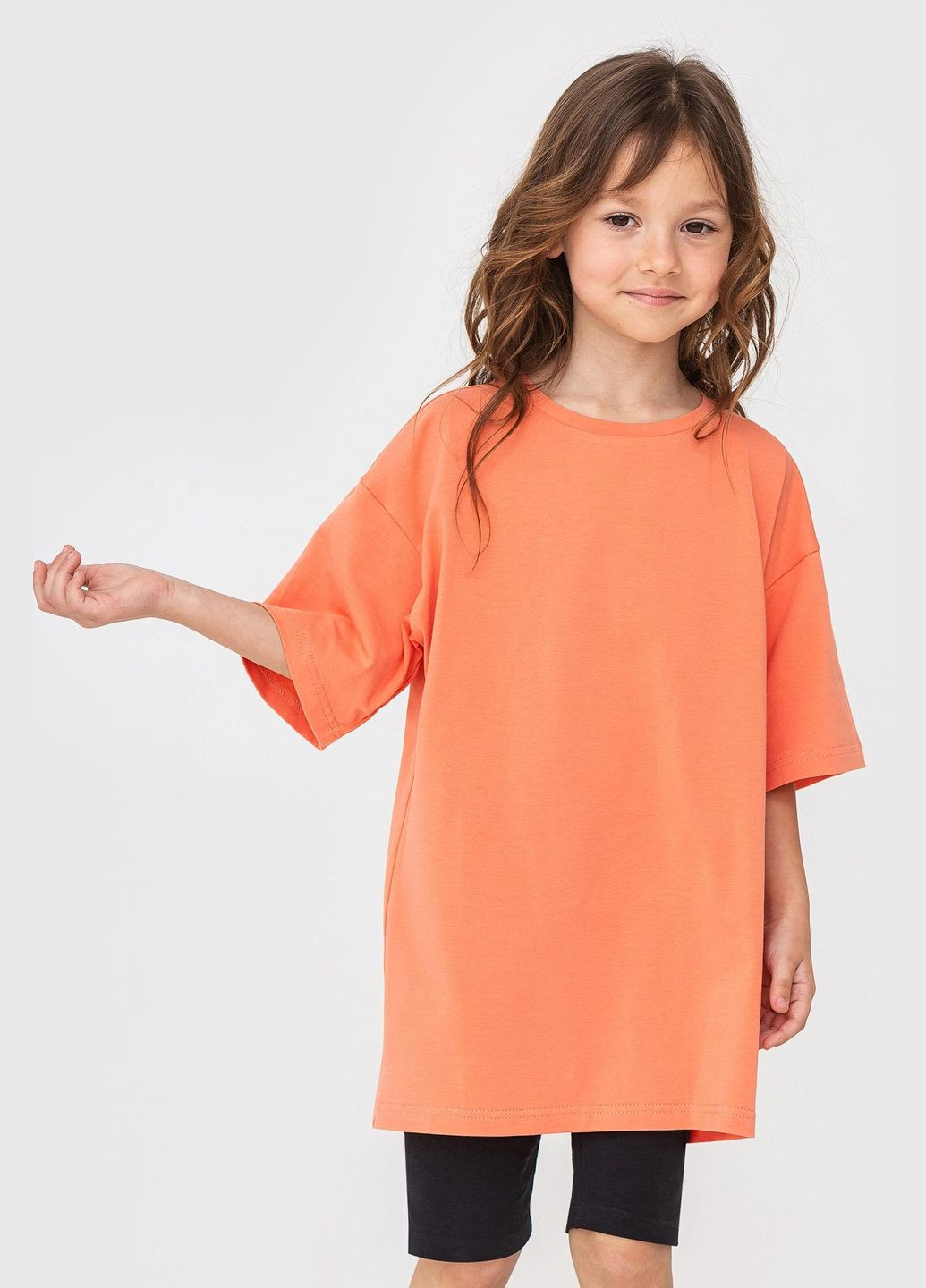 Помаранчева літня дитяча футболка kids Garne