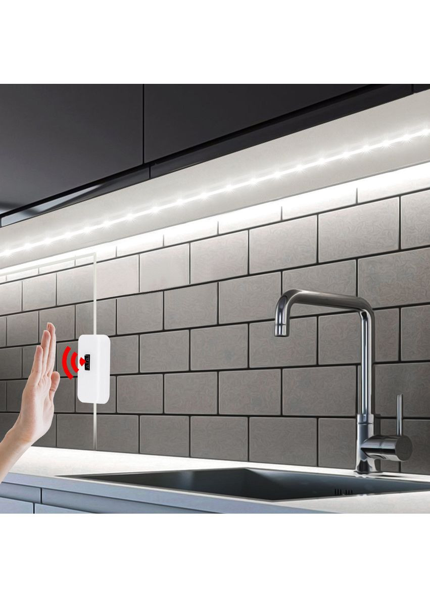 LED USB светильник с бесконтактным выключателем 4 метра strip холодный свет Rex (369656355)