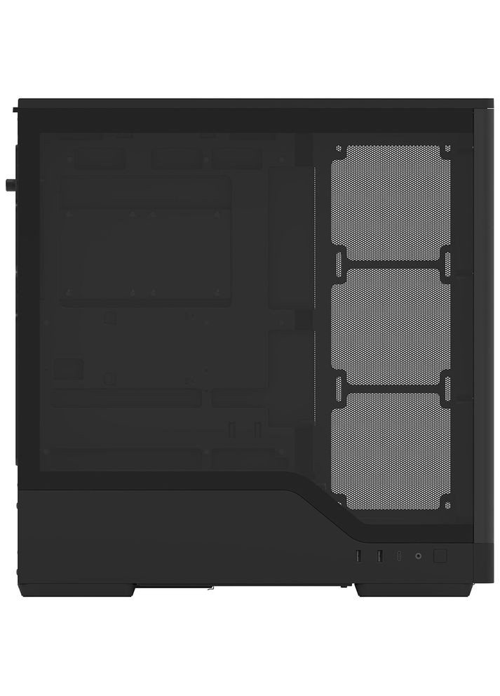 Корпус D520A-BK-v1 Black (ACCM-DS05143.11) Aerocool (370033752)