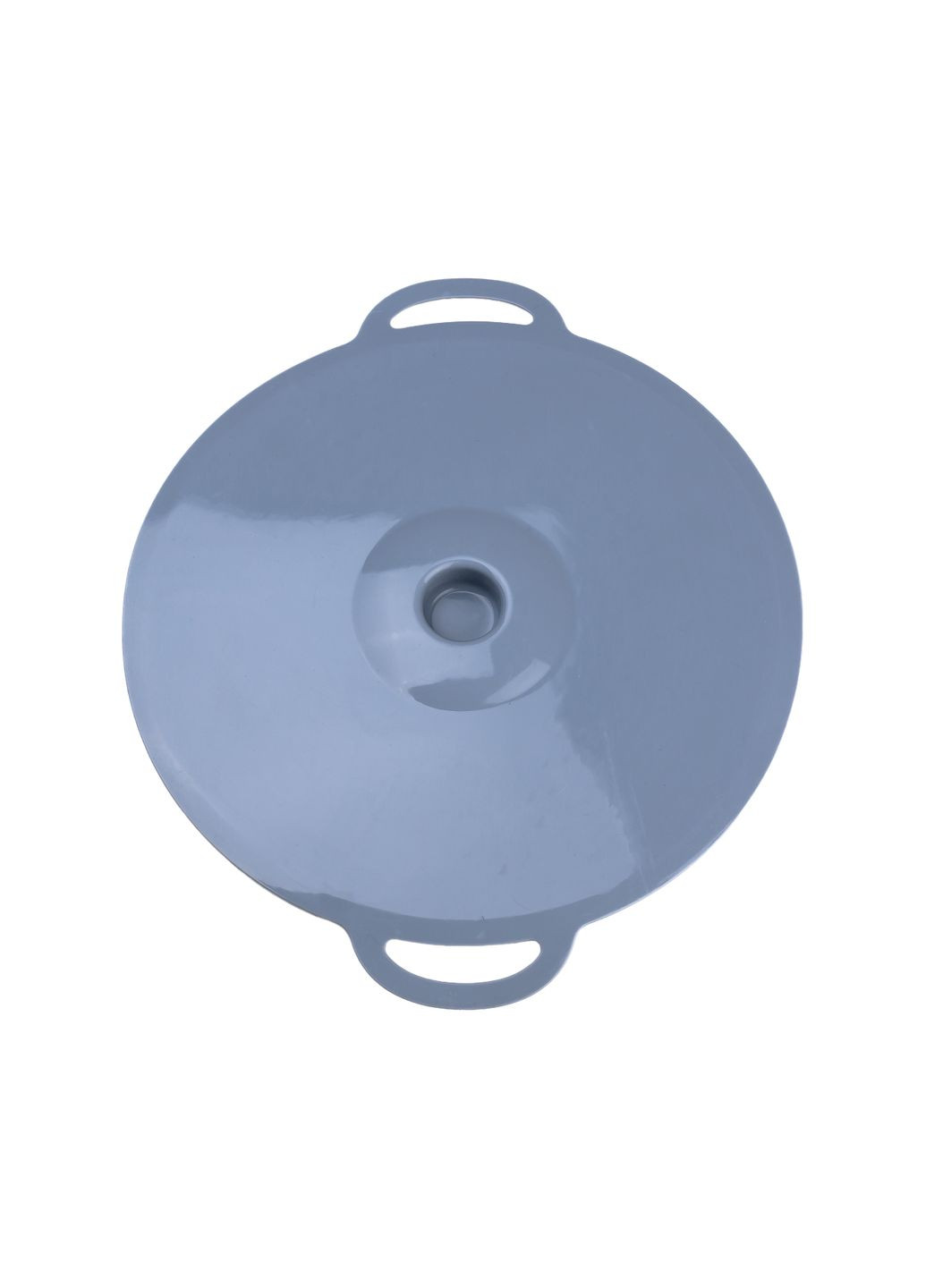 Кришка для посуду силіконова TS Kitchen HP34540S 20.4см, сірий No Brand (351361384)