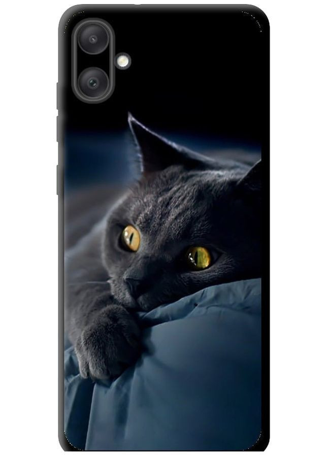 TPU чехол 'Дымчатый кот' для Endorphone Samsung Galaxy A05 (302318498)