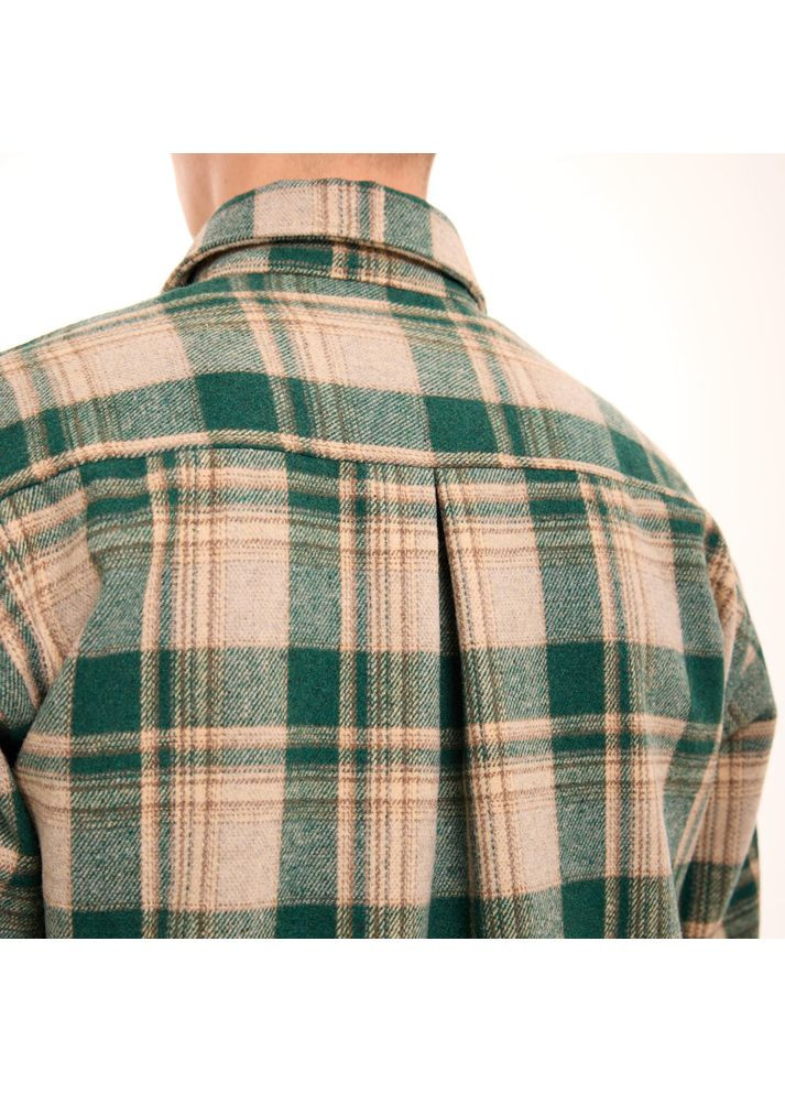 Сорочка Tartan Зелений Pobedov (364864113)