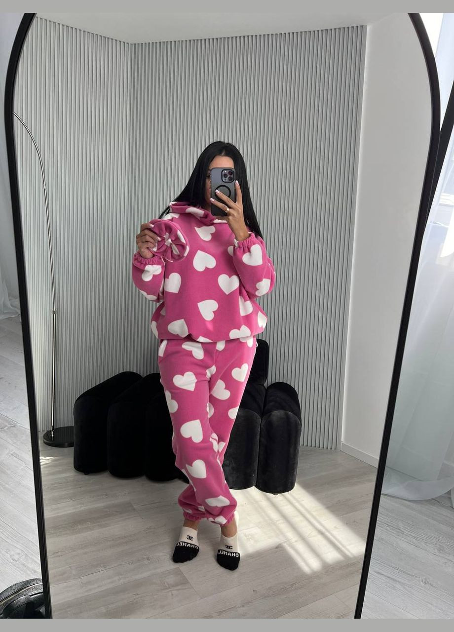 Рожева зимня піжама Україна UMButik