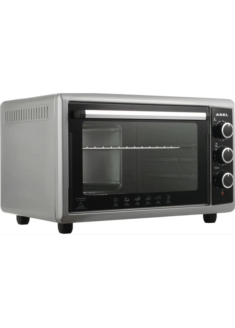Електрична духовка AF-0723 1300 Вт/50 л Asel (390712127)