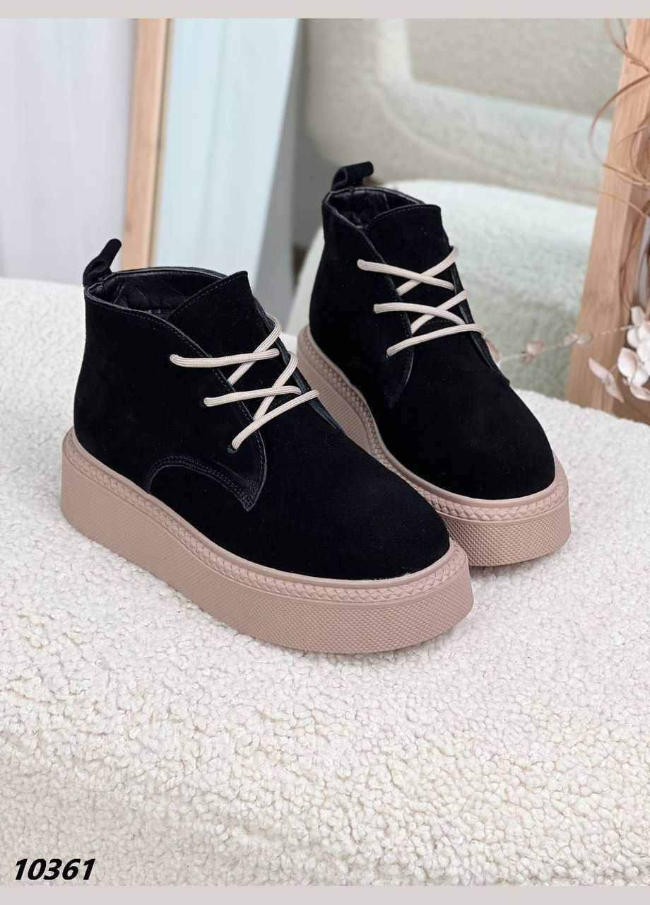 Зимние ботинки Vakko из натуральной замши