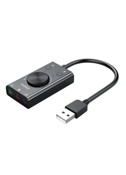 УЦИНКА! Наружная звуковая карта USB Sound Card Adapter SC2 Black Orico (341325824)