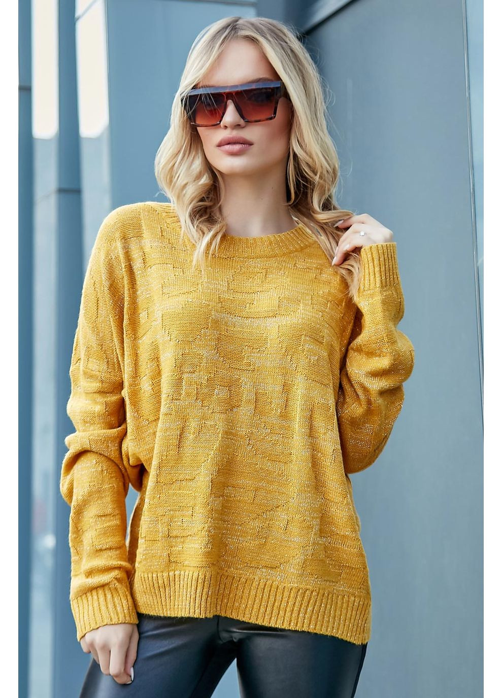 Гірчичний демісезонний джемпер r802.3799 Seventeen