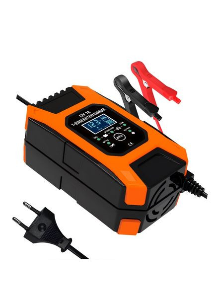 Зарядний пристрій 7A 12 V для автомобіля Foxsur FBC1207D (302240158)