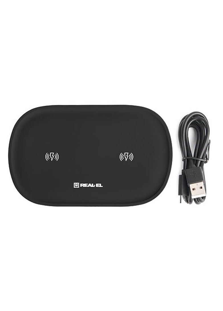 Беспроводное зарядное устройство для WL-780 3A 20W Black Real-El (370615984)