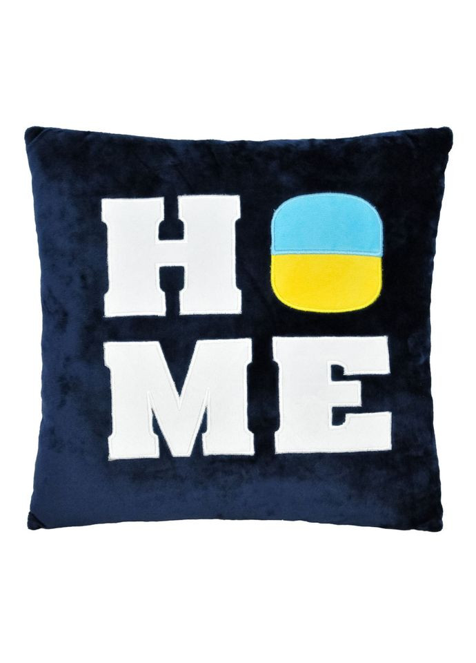Подушка HOME темно-синя гіпоалергенна для дітей та дорослих патріотичний сувенір Tigres (368759350)